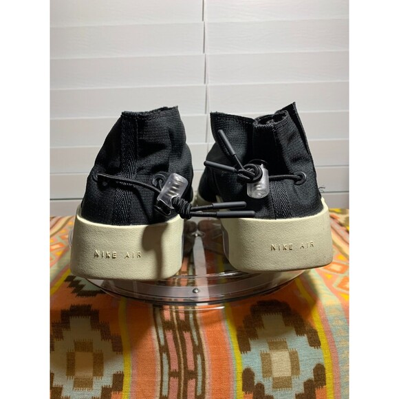 Nike Air 180 Fear of God 8.5 Black Slip-on Adhesive Strap Sneakers Tennis Shoes main image 4